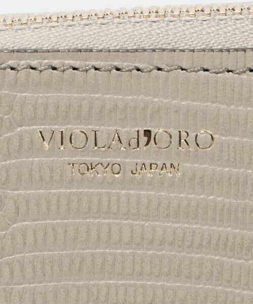 BEAUTY&YOUTH UNITED ARROWS / ビューティー&ユース ユナイテッドアローズ 財布・コインケース・マネークリップ | ＜VIOLAd’ORO＞リザード エンボス ミニ ウォレット | 詳細5