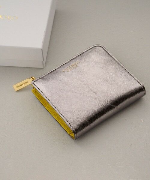 BEAUTY&YOUTH UNITED ARROWS / ビューティー&ユース ユナイテッドアローズ 財布・コインケース・マネークリップ | ＜VIOLAd’ORO＞レザー メタリック ミニ ウォレット | 詳細10