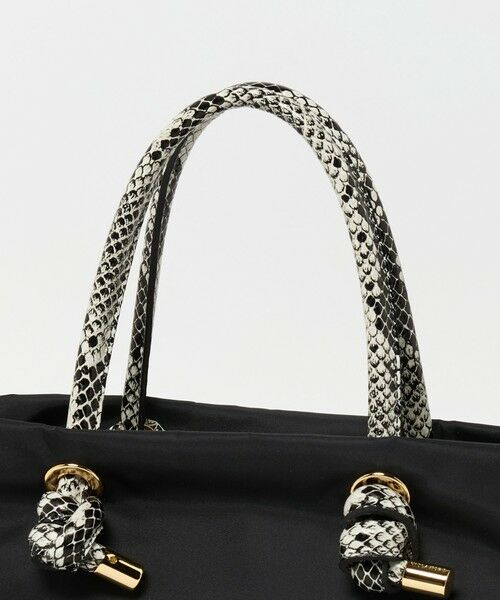 BEAUTY&YOUTH UNITED ARROWS / ビューティー&ユース ユナイテッドアローズ トートバッグ | ＜VIOLAd’ORO＞BIANCA パイソンプリント ハンドル  トートバッグ | 詳細2