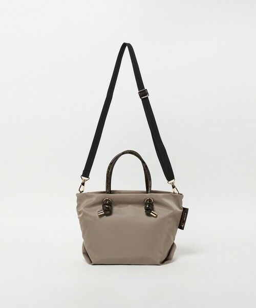 BEAUTY&YOUTH UNITED ARROWS / ビューティー&ユース ユナイテッドアローズ トートバッグ | ＜VIOLAd’ORO＞BIANCA パイソンプリント ハンドル  トートバッグ | 詳細6