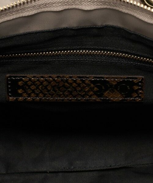 BEAUTY&YOUTH UNITED ARROWS / ビューティー&ユース ユナイテッドアローズ トートバッグ | ＜VIOLAd’ORO＞BIANCA パイソンプリント ハンドル  トートバッグ | 詳細15