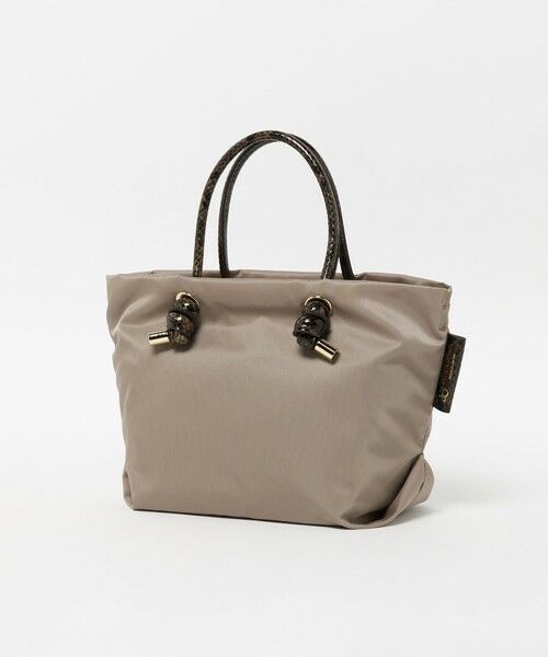 BEAUTY&YOUTH UNITED ARROWS / ビューティー&ユース ユナイテッドアローズ トートバッグ | ＜VIOLAd’ORO＞BIANCA パイソンプリント ハンドル  トートバッグ | 詳細9