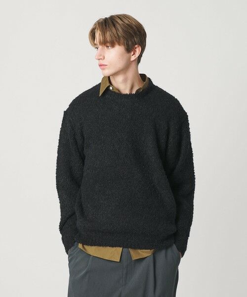 BEAUTY&YOUTH UNITED ARROWS / ビューティー&ユース ユナイテッドアローズ ニット・セーター | ITLIAN プードル クルーネック ニット | 詳細1