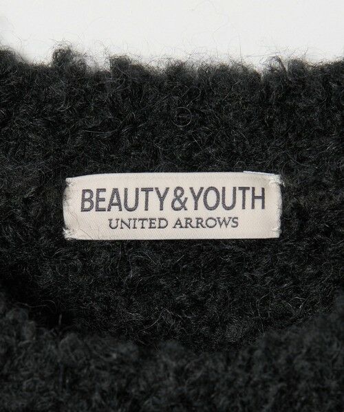 BEAUTY&YOUTH UNITED ARROWS / ビューティー&ユース ユナイテッドアローズ ニット・セーター | ITLIAN プードル クルーネック ニット | 詳細8