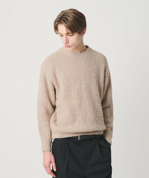 BEAUTY&YOUTH UNITED ARROWS / ビューティー&ユース ユナイテッドアローズ ニット・セーター | ITLIAN プードル クルーネック ニット | 詳細10