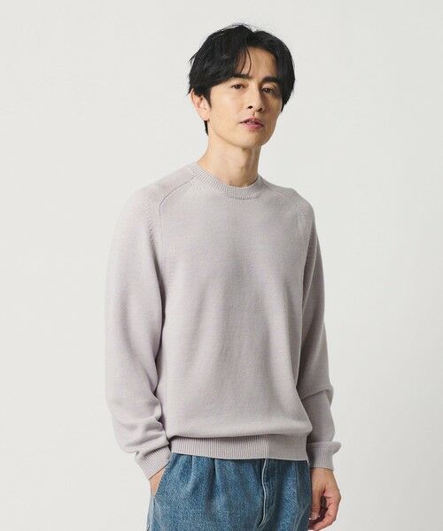 BEAUTY&YOUTH UNITED ARROWS / ビューティー&ユース ユナイテッドアローズ ニット・セーター | 7ゲージ ファイン MRN クルーネック ニット 手洗い可能 | 詳細6