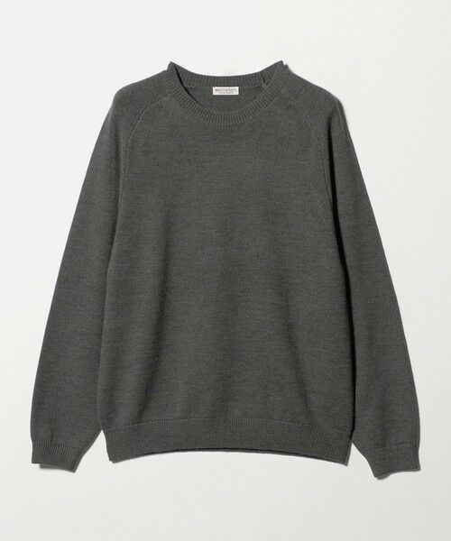 BEAUTY&YOUTH UNITED ARROWS / ビューティー&ユース ユナイテッドアローズ ニット・セーター | 7ゲージ ファイン MRN クルーネック ニット 手洗い可能 | 詳細16