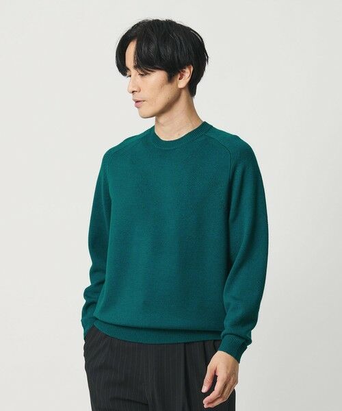 BEAUTY&YOUTH UNITED ARROWS / ビューティー&ユース ユナイテッドアローズ ニット・セーター | 7ゲージ ファイン MRN クルーネック ニット 手洗い可能 | 詳細20