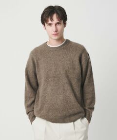 BEAUTY&YOUTH UNITED ARROWS / ビューティー&ユース ユナイテッドアローズ ニット・セーター | ブラッシュド ヤク クルーネック ニット