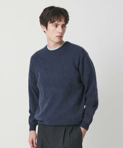 BEAUTY&YOUTH UNITED ARROWS / ビューティー&ユース ユナイテッドアローズ ニット・セーター | ブラッシュド ヤク クルーネック ニット
