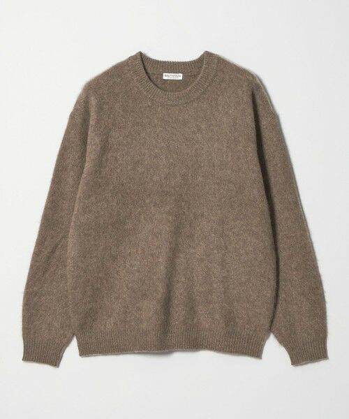 BEAUTY & YOUTH UNITED ARROWS/ビューティー&ユース ユナイテッドアローズ ブラッシュド ヤク クルーネック ニット BEIGE L BEAUTY & YOUTH UNITED ARROWS/ビューティー&ユース ユナイテッドアローズ ブラッシュド ヤク クルーネック ニット BEIGE L