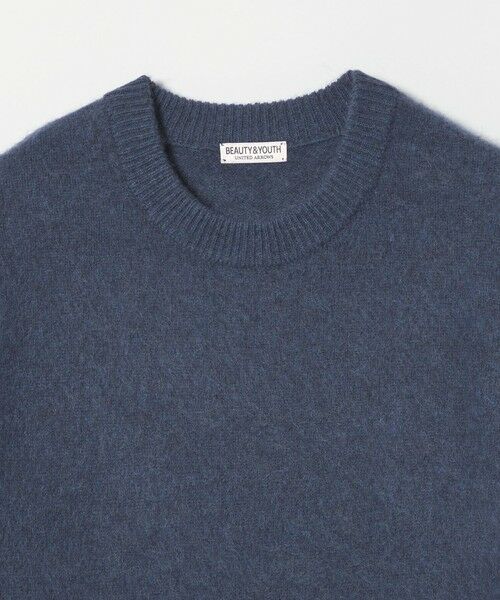 BEAUTY&YOUTH UNITED ARROWS / ビューティー&ユース ユナイテッドアローズ ニット・セーター | ブラッシュド ヤク クルーネック ニット | 詳細20