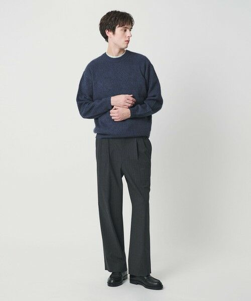 BEAUTY&YOUTH UNITED ARROWS / ビューティー&ユース ユナイテッドアローズ ニット・セーター | ブラッシュド ヤク クルーネック ニット | 詳細14