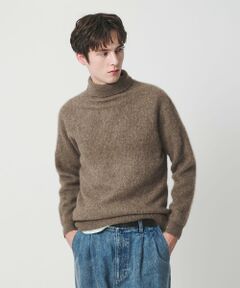 BEAUTY&YOUTH UNITED ARROWS / ビューティー&ユース ユナイテッドアローズ ニット・セーター | ヘアリー ヤク アゼ タートルニット