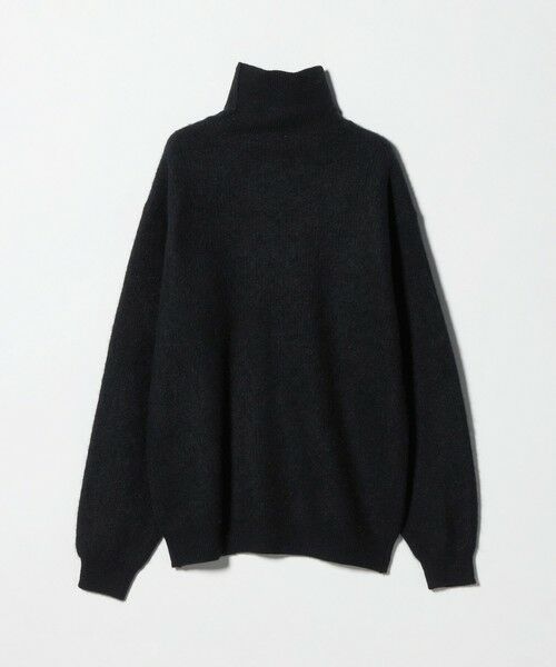 BEAUTY&YOUTH UNITED ARROWS / ビューティー&ユース ユナイテッドアローズ ニット・セーター | ヘアリー ヤク アゼ タートルニット | 詳細4