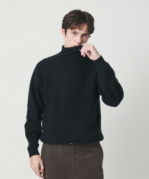 BEAUTY&YOUTH UNITED ARROWS / ビューティー&ユース ユナイテッドアローズ ニット・セーター | ヘアリー ヤク アゼ タートルニット | 詳細2