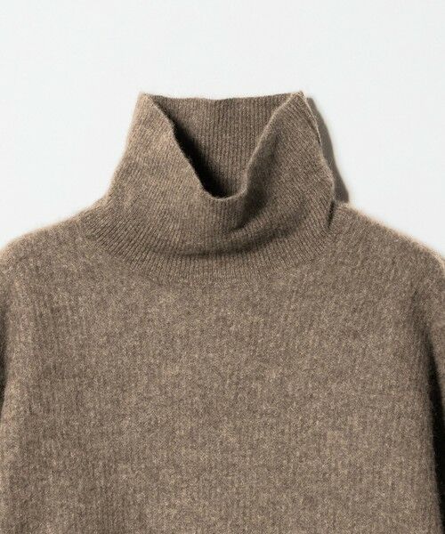 BEAUTY&YOUTH UNITED ARROWS / ビューティー&ユース ユナイテッドアローズ ニット・セーター | ヘアリー ヤク アゼ タートルニット | 詳細14