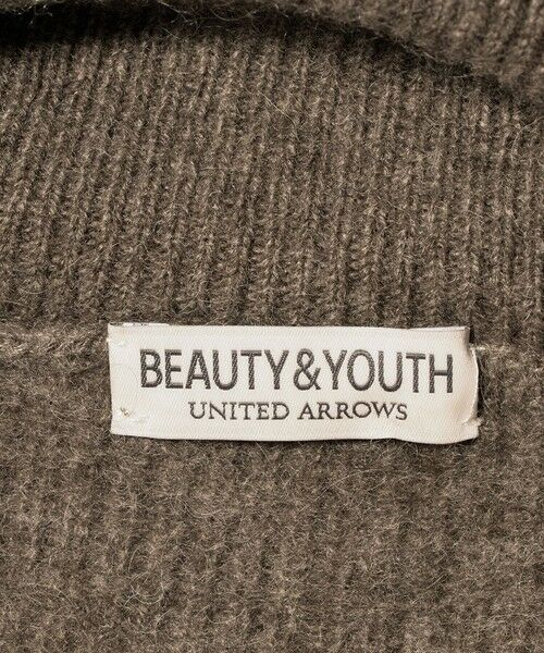 BEAUTY&YOUTH UNITED ARROWS / ビューティー&ユース ユナイテッドアローズ ニット・セーター | ヘアリー ヤク アゼ タートルニット | 詳細17