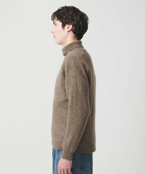 BEAUTY&YOUTH UNITED ARROWS / ビューティー&ユース ユナイテッドアローズ ニット・セーター | ヘアリー ヤク アゼ タートルニット | 詳細10