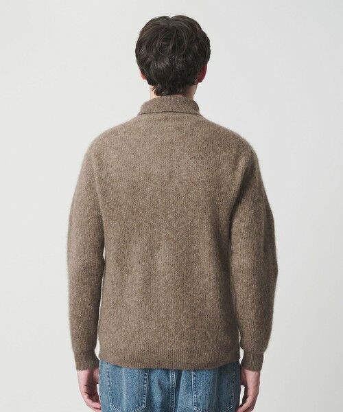 BEAUTY&YOUTH UNITED ARROWS / ビューティー&ユース ユナイテッドアローズ ニット・セーター | ヘアリー ヤク アゼ タートルニット | 詳細11
