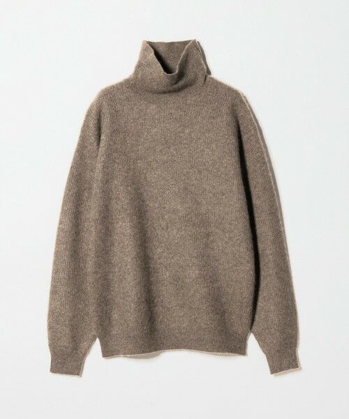 BEAUTY&YOUTH UNITED ARROWS / ビューティー&ユース ユナイテッドアローズ ニット・セーター | ヘアリー ヤク アゼ タートルニット | 詳細12