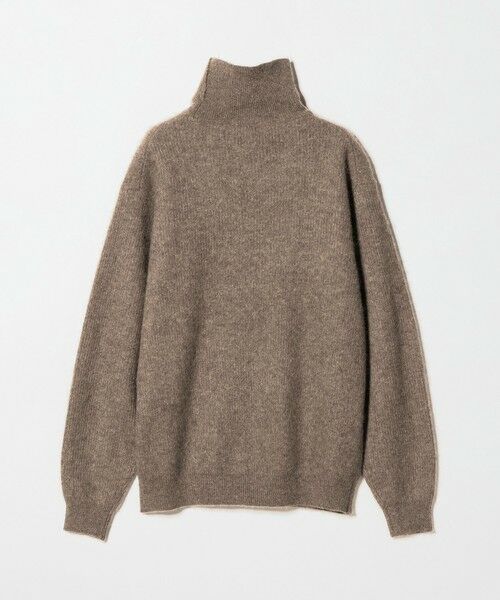 BEAUTY&YOUTH UNITED ARROWS / ビューティー&ユース ユナイテッドアローズ ニット・セーター | ヘアリー ヤク アゼ タートルニット | 詳細13