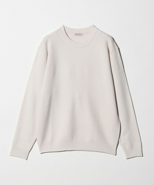 BEAUTY&YOUTH UNITED ARROWS / ビューティー&ユース ユナイテッドアローズ ニット・セーター | ウォッシャブルウール ツイル クルーネック ニット 手洗い可能 | 詳細2
