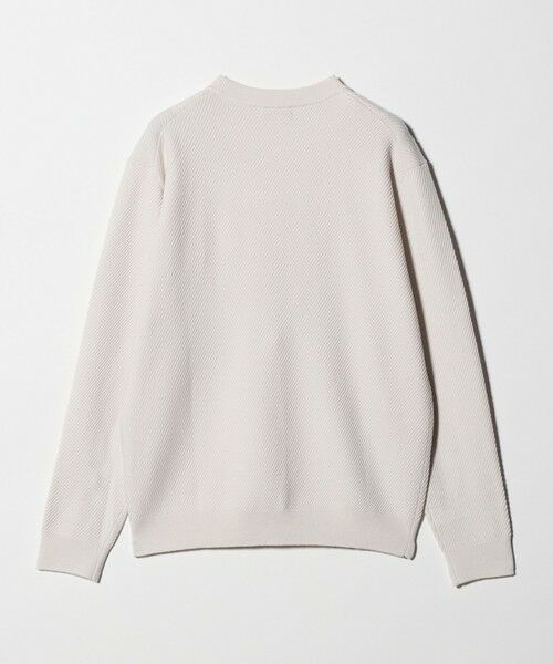 BEAUTY&YOUTH UNITED ARROWS / ビューティー&ユース ユナイテッドアローズ ニット・セーター | ウォッシャブルウール ツイル クルーネック ニット 手洗い可能 | 詳細3