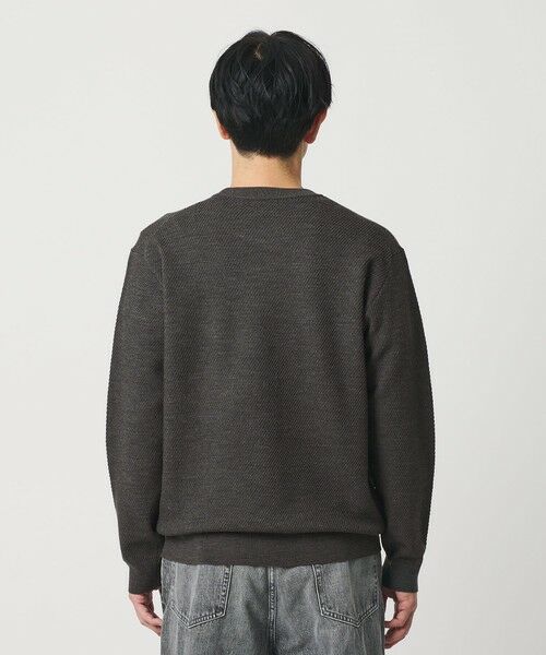 BEAUTY&YOUTH UNITED ARROWS / ビューティー&ユース ユナイテッドアローズ ニット・セーター | ウォッシャブルウール ツイル クルーネック ニット 手洗い可能 | 詳細14