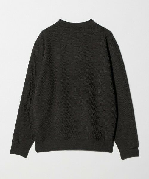 BEAUTY&YOUTH UNITED ARROWS / ビューティー&ユース ユナイテッドアローズ ニット・セーター | ウォッシャブルウール ツイル クルーネック ニット 手洗い可能 | 詳細16