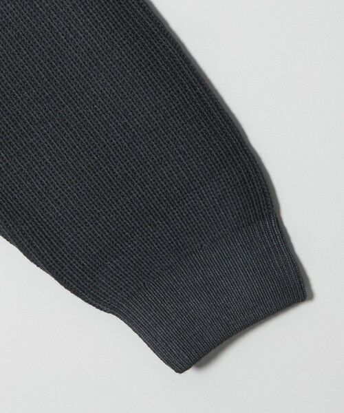 BEAUTY&YOUTH UNITED ARROWS / ビューティー&ユース ユナイテッドアローズ ニット・セーター | フェード アゼ クルーネック ニット 手洗い可能 | 詳細10