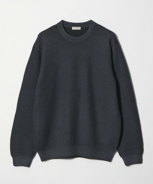 BEAUTY & YOUTH UNITED ARROWS/ビューティー&ユース ユナイテッドアローズ フェード アゼ クルーネック ニット 手洗い可能 DK. GRAY XL BEAUTY & YOUTH UNITED ARROWS/ビューティー&ユース ユナイテッドアローズ フェード アゼ クルーネック ニット 手洗い可能 DK. GRAY XL