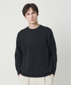 BEAUTY&YOUTH UNITED ARROWS / ビューティー&ユース ユナイテッドアローズ ニット・セーター | エアシャギー アルパカ クルーネック ニット