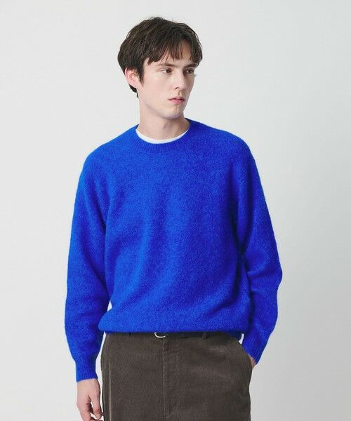 BEAUTY&YOUTH UNITED ARROWS / ビューティー&ユース ユナイテッドアローズ ニット・セーター | エアシャギー アルパカ クルーネック ニット | 詳細8
