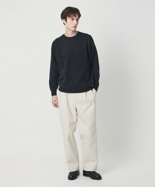 BEAUTY&YOUTH UNITED ARROWS / ビューティー&ユース ユナイテッドアローズ ニット・セーター | エアシャギー アルパカ クルーネック ニット | 詳細14