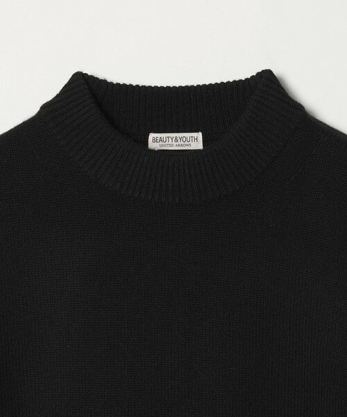 BEAUTY&YOUTH UNITED ARROWS / ビューティー&ユース ユナイテッドアローズ ニット・セーター | ウールカシミヤブレンド モックネック ニット | 詳細9