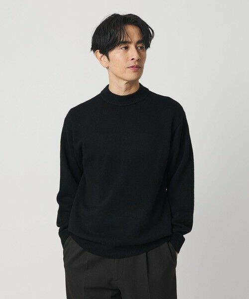BEAUTY&YOUTH UNITED ARROWS / ビューティー&ユース ユナイテッドアローズ ニット・セーター | ウールカシミヤブレンド モックネック ニット | 詳細2