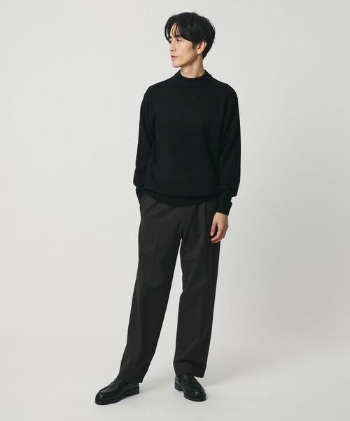 BEAUTY&YOUTH UNITED ARROWS / ビューティー&ユース ユナイテッドアローズ ニット・セーター | ウールカシミヤブレンド モックネック ニット | 詳細3