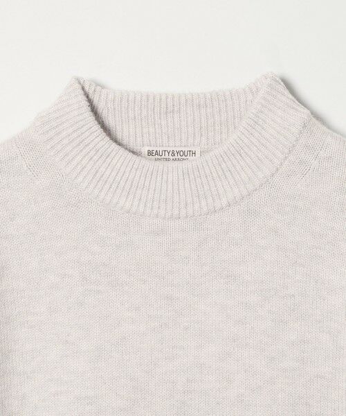 BEAUTY&YOUTH UNITED ARROWS / ビューティー&ユース ユナイテッドアローズ ニット・セーター | ウールカシミヤブレンド モックネック ニット | 詳細14