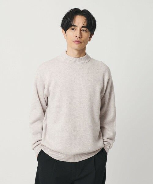BEAUTY&YOUTH UNITED ARROWS / ビューティー&ユース ユナイテッドアローズ ニット・セーター | ウールカシミヤブレンド モックネック ニット | 詳細11