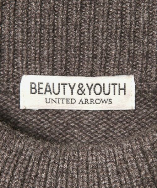BEAUTY&YOUTH UNITED ARROWS / ビューティー&ユース ユナイテッドアローズ ニット・セーター | ウールカシミヤブレンド モックネック ニット | 詳細24