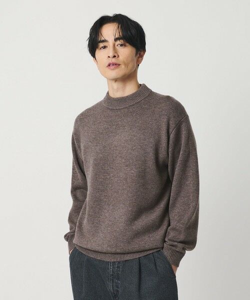 BEAUTY&YOUTH UNITED ARROWS / ビューティー&ユース ユナイテッドアローズ ニット・セーター | ウールカシミヤブレンド モックネック ニット | 詳細17