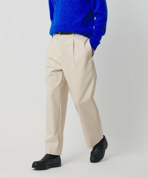 BEAUTY&YOUTH UNITED ARROWS / ビューティー&ユース ユナイテッドアローズ その他パンツ | PROCO 1プリーツ ワイドテーパードパンツ NO.9 | 詳細9