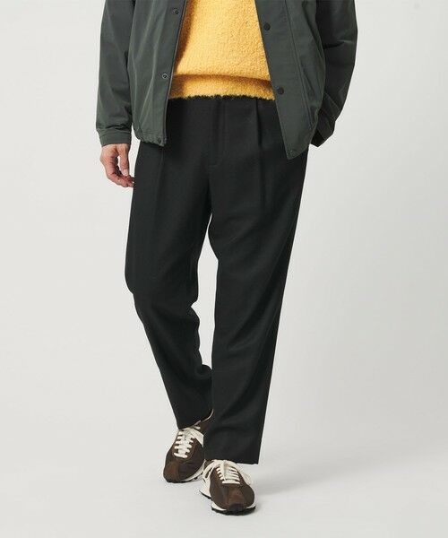 BEAUTY&YOUTH UNITED ARROWS / ビューティー&ユース ユナイテッドアローズ その他パンツ | フラノ テーパード イージー パンツ NO.5 手洗い可能 | 詳細1