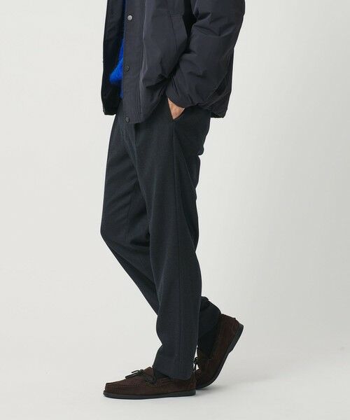 BEAUTY&YOUTH UNITED ARROWS / ビューティー&ユース ユナイテッドアローズ その他パンツ | フラノ テーパード イージー パンツ NO.5 手洗い可能(DK.GRAY)
