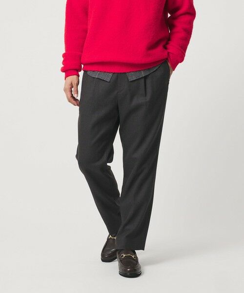 BEAUTY&YOUTH UNITED ARROWS / ビューティー&ユース ユナイテッドアローズ その他パンツ | フラノ テーパード イージー パンツ NO.5 手洗い可能 | 詳細17