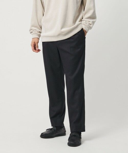 BEAUTY&YOUTH UNITED ARROWS / ビューティー&ユース ユナイテッドアローズ その他パンツ | フラノ テーパード イージー パンツ NO.5 手洗い可能 | 詳細24