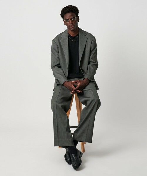 BEAUTY&YOUTH UNITED ARROWS / ビューティー&ユース ユナイテッドアローズ テーラードジャケット | ライト ブカティ二 ジャケット セットアップ対応可能 | 詳細14