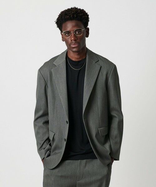 BEAUTY&YOUTH UNITED ARROWS / ビューティー&ユース ユナイテッドアローズ テーラードジャケット | ライト ブカティ二 ジャケット セットアップ対応可能 | 詳細15