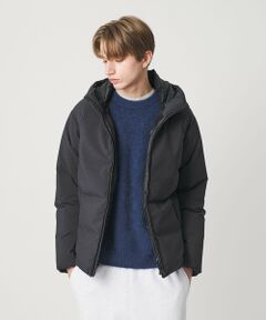 BEAUTY&YOUTH UNITED ARROWS / ビューティー&ユース ユナイテッドアローズ ダウンジャケット・ベスト | 小松マテーレ シャンブレー フード ダウンジャケット 700FP 撥水機能